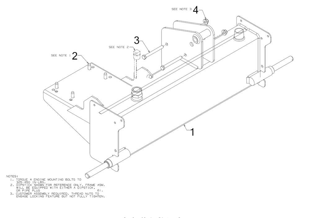Frame Diagram and Parts List for LS25 (24BG55M1710)(2018) Cub Cadet Log Splitter